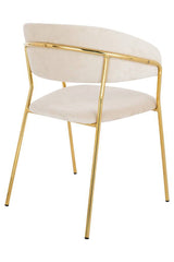 Scaun de dining KH Margo, culoare bej