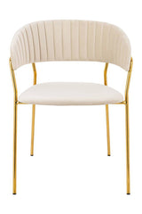 Scaun de dining KH Margo, culoare bej