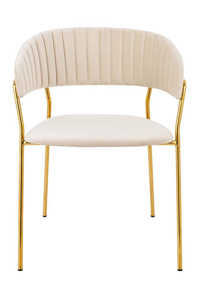 Scaun de dining KH Margo, culoare bej