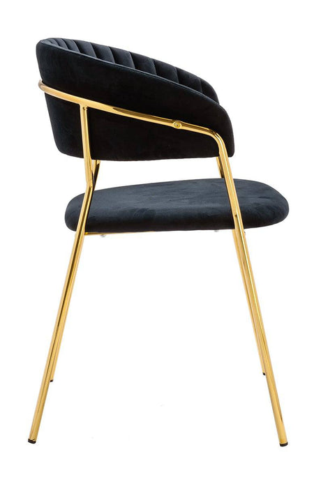 Scaun de dining KH Margo, culoare negru