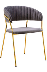 Scaun de dining KH Margo, culoare gri