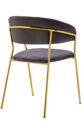 Scaun de dining KH Margo, culoare gri