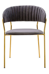 Scaun de dining KH Margo, culoare gri