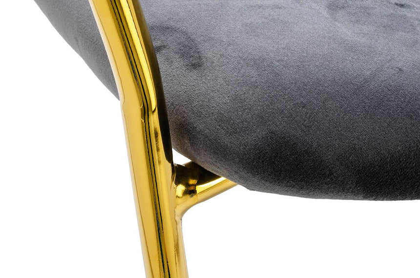 Scaun de dining KH Margo, culoare gri