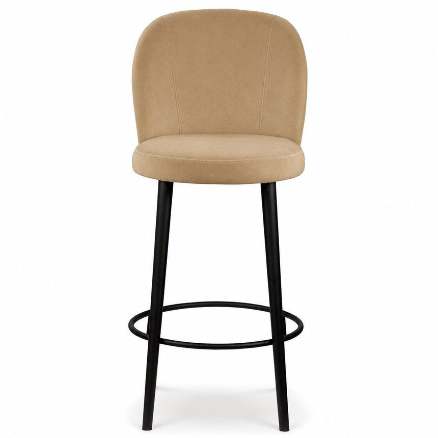 Scaun de bar Kira – înălțime 65/80 cm, suport rotund