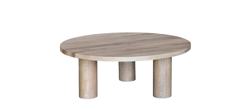 Masă de cafea Kubo L – stejar masiv 90×90 cm