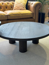 Masă de cafea Kubo L – stejar masiv 90×90 cm
