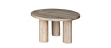 Masă de cafea Kubo M – stejar masiv 70×70 cm