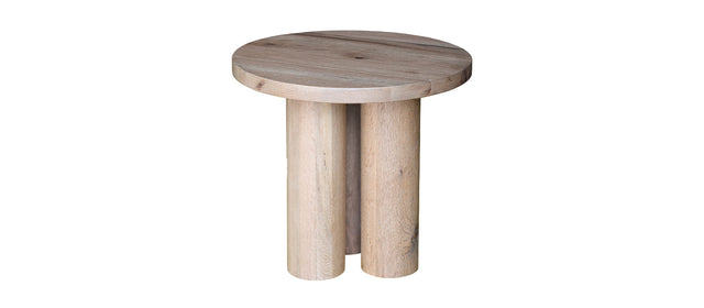 Masă de cafea Kubo S – stejar masiv 50×50 cm