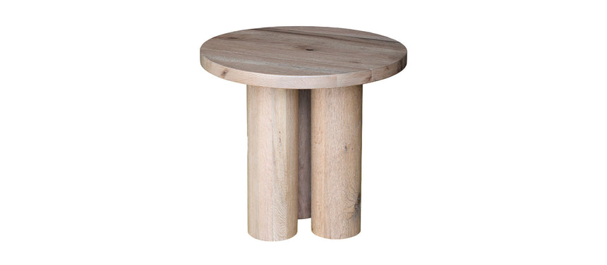 Masă de cafea Kubo S – stejar masiv 50×50 cm