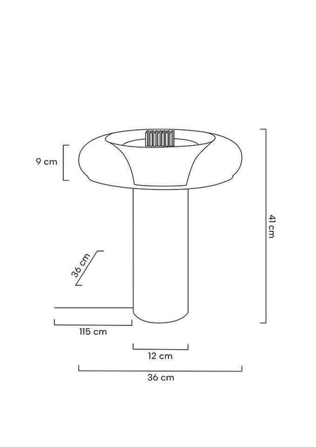 lampă de masă Icar aurMobCenter