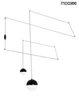lampă de perete Bowl Duo negruMobCenter