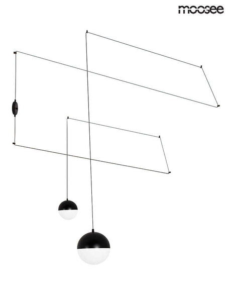 lampă de perete Bowl Duo negruMobCenter