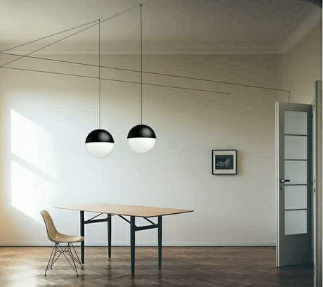 lampă de perete Bowl Duo negruMobCenter