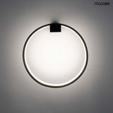 lampă de perete Circle Wall negruMobCenter