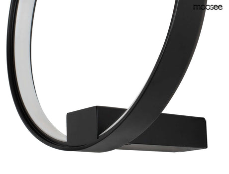 lampă de perete Circle Wall negruMobCenter