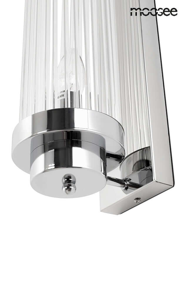 lampă de perete Column 60 argintiuMobCenter