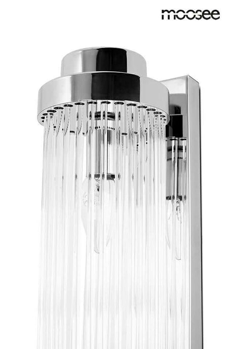 lampă de perete Column 60 argintiuMobCenter