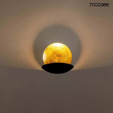 lampă de perete Eclise aur / negruMobCenter