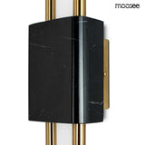 lampă de perete Evans negru / auriuMobCenter