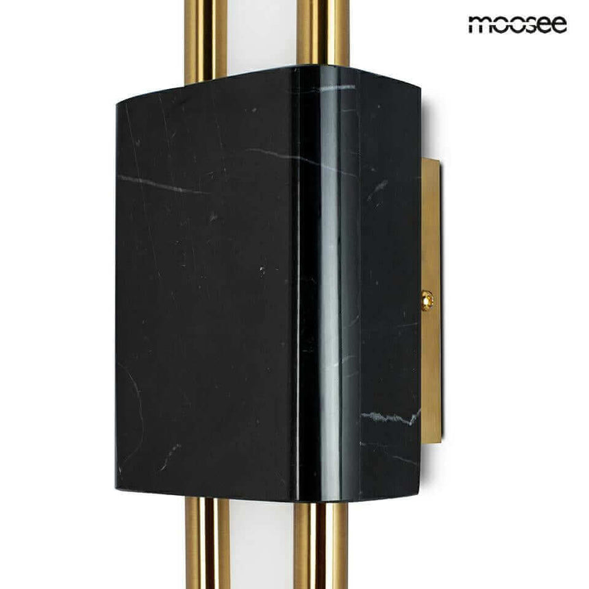 lampă de perete Evans negru / auriuMobCenter