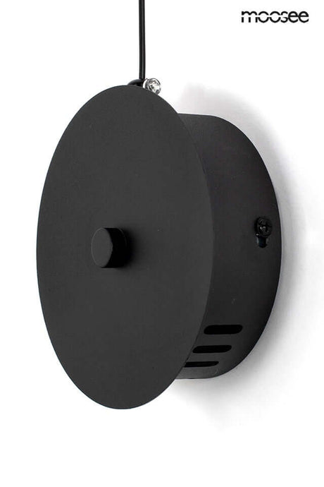 lampă de perete Flat negruMobCenter