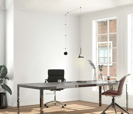 lampă de perete Flat negruMobCenter