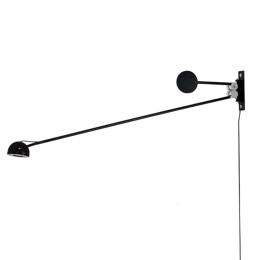 lampă de perete Gear negruMobCenter