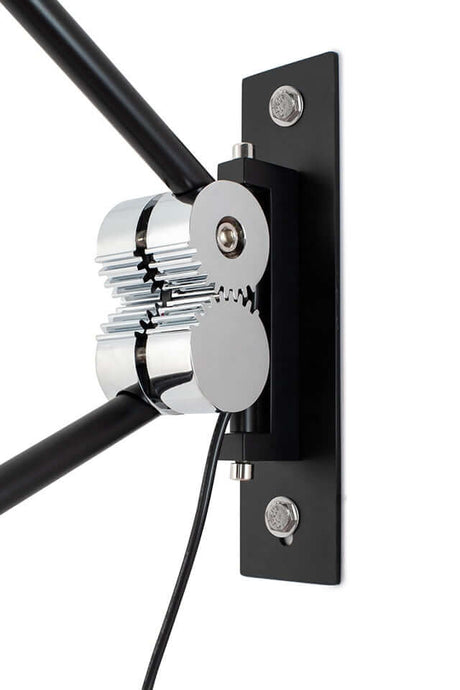 lampă de perete Gear negruMobCenter
