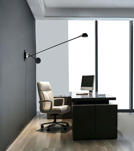 lampă de perete Gear negruMobCenter