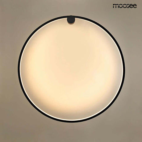 lampă de perete Hoop 60 negruMobCenter