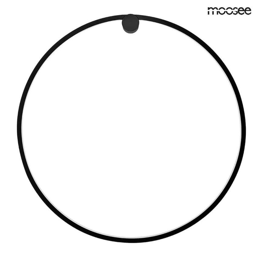 lampă de perete Hoop 80 negruMobCenter