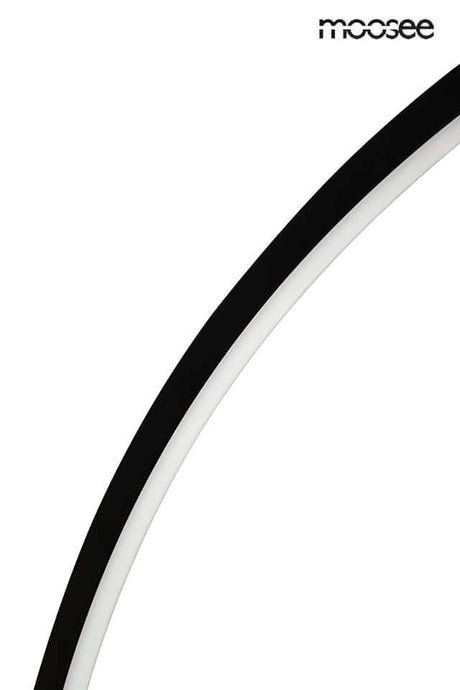 lampă de perete Hoop 80 negruMobCenter