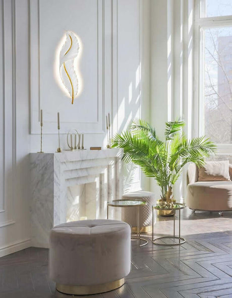 lampă de perete Ikar 60 alb / auriuMobCenter