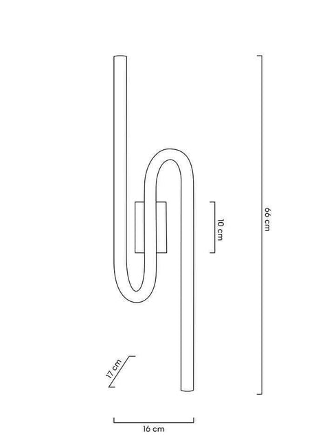 lampă de perete Macaroon aurMobCenter