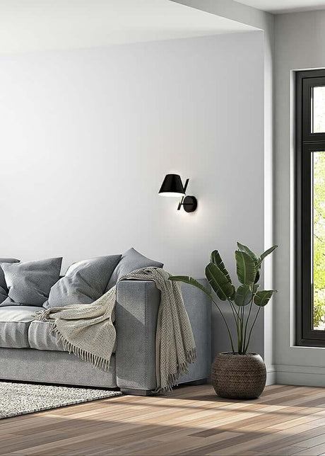 lampă de perete Mago negruMobCenter