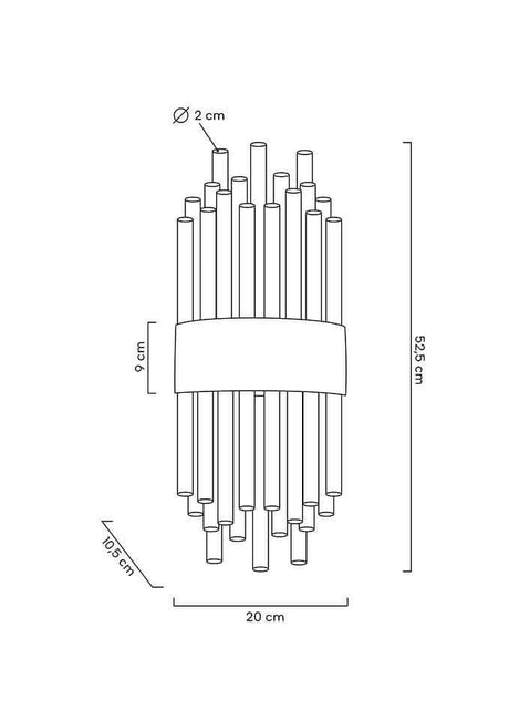 lampă de perete Portofino aurMobCenter