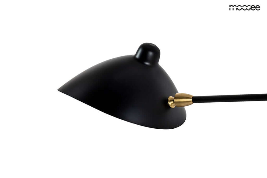 lampă de perete Raven 2 - aluminiu, oțel carbonMobCenter
