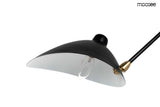 lampă de perete Raven 2 - aluminiu, oțel carbonMobCenter