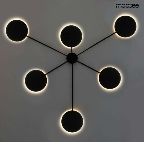 lampă de perete Shadow 6 negruMobCenter