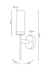 lampă de perete Torch aurMobCenter