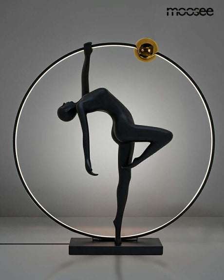 lampă de podea Human Acrobatic negruMobCenter