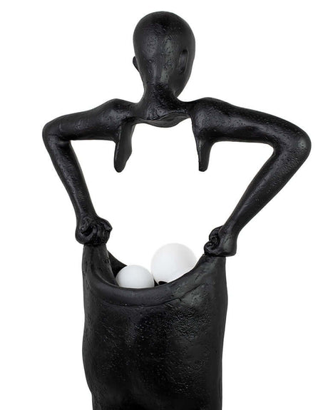 lampă de podea Human Houdini negruMobCenter