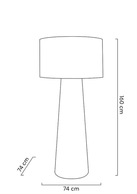 lampă de podea Kas 160MobCenter