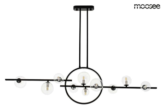 lampă suspendată Alure Line Twin 120 negruMobCenter