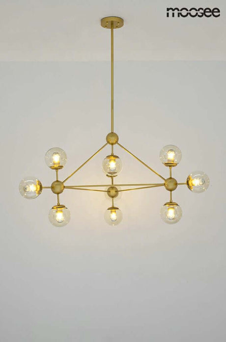 lampă suspendată Astrifero 10 gold / amberMobCenter