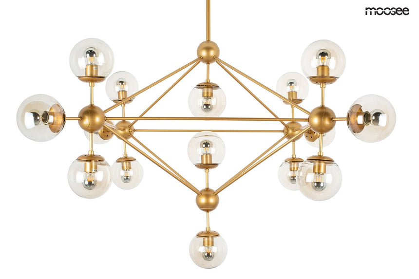 lampă suspendată Astrifero 15 gold / amberMobCenter