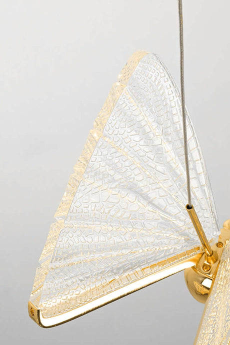 lampă suspendată Butterfly Disc 5 aurMobCenter