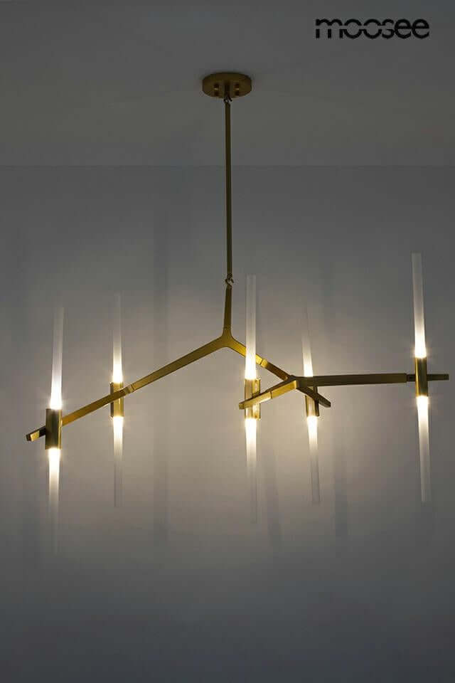 lampă suspendată Candelabr 10 aurMobCenter