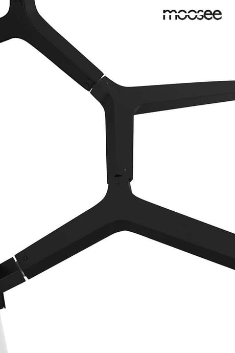 lampă suspendată Candelabr 10 negruMobCenter